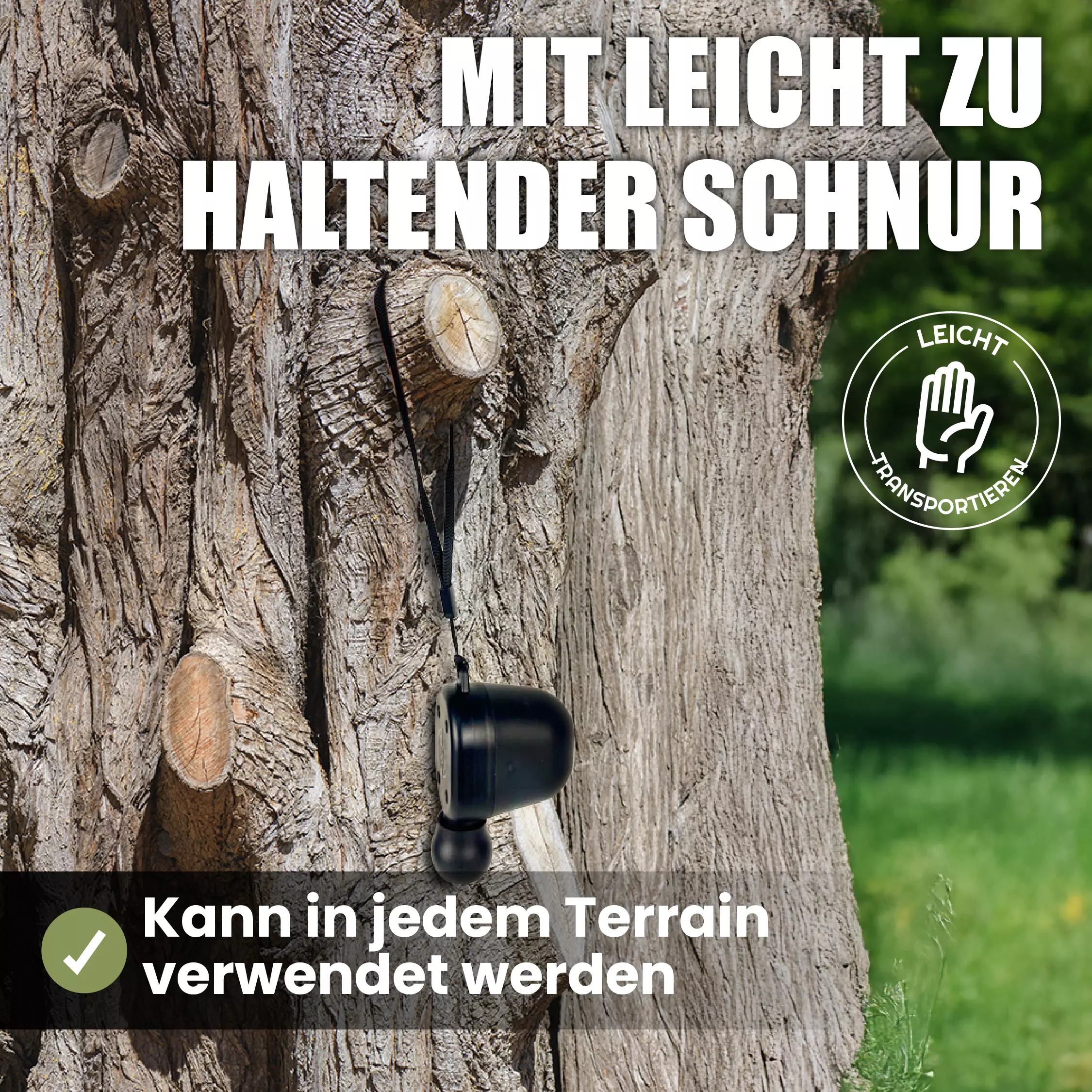 Original Buttolo Rehblatter mit praktischer Trageschlaufe