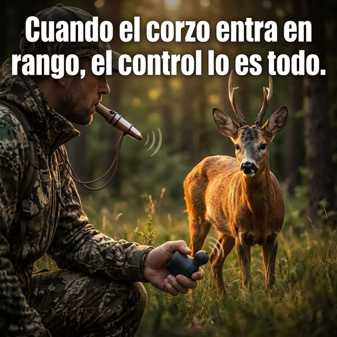 Pack Buttolo con control preciso cuando el corzo está cerca